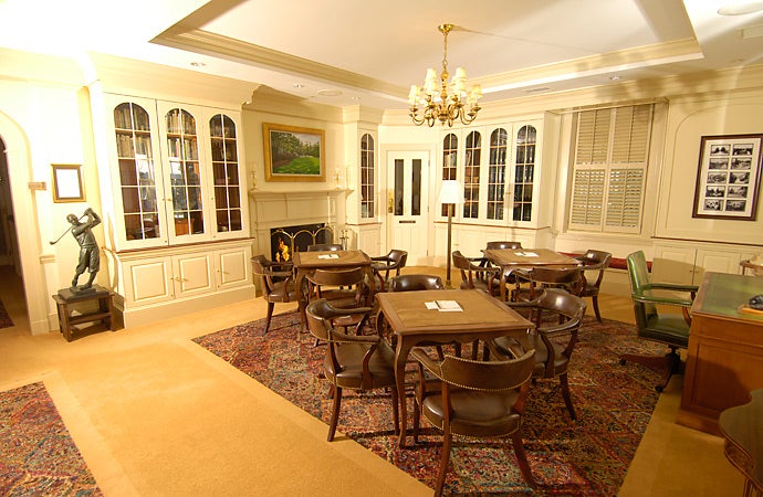 Open only from October to May, Augusta National was conceived as a winter retreat for Northern businessmen, for whom a quiet fire-warmed room provided a break from the harsh weather and bustle of home.