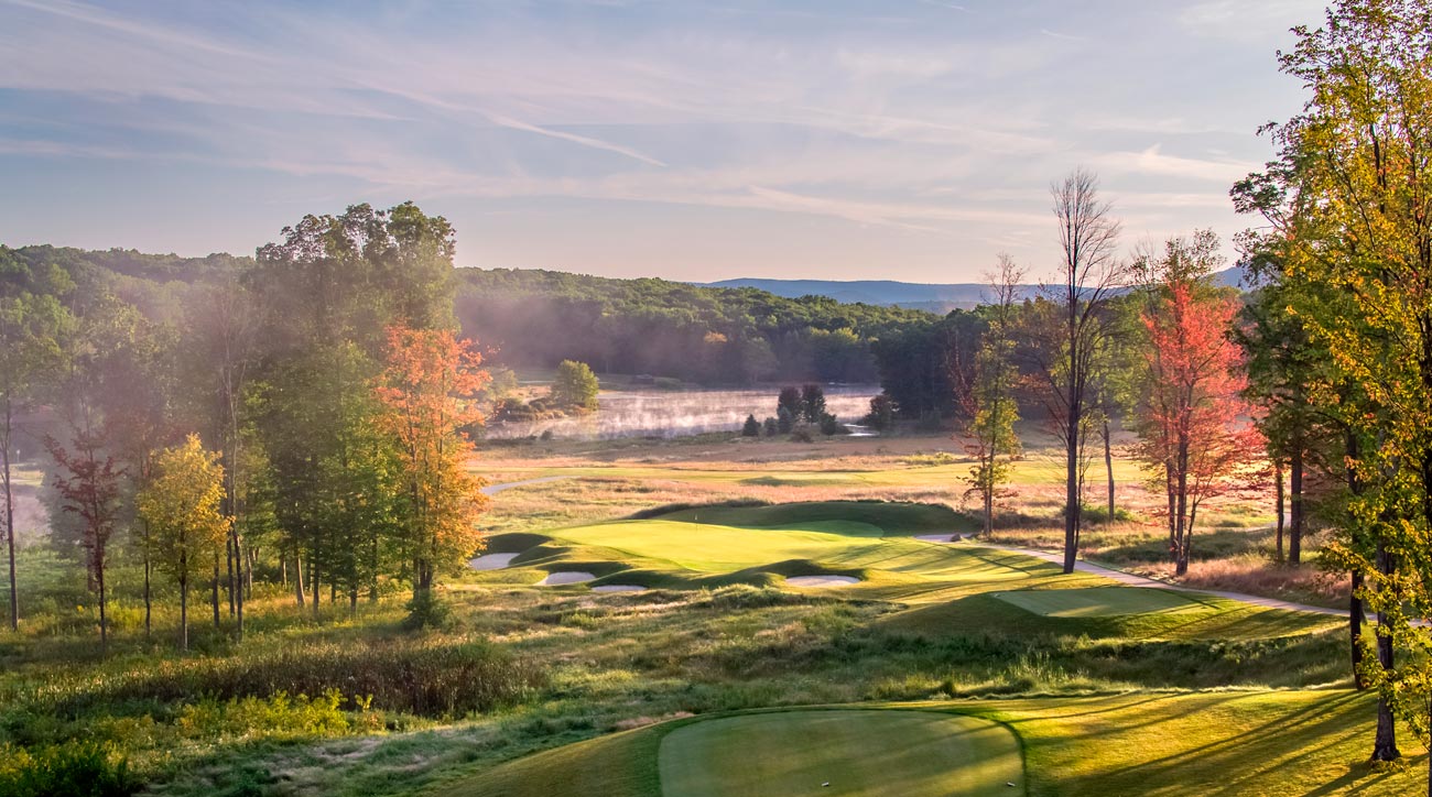 Two courses at Nemacolin Woodlands Resort offer a truly tough test