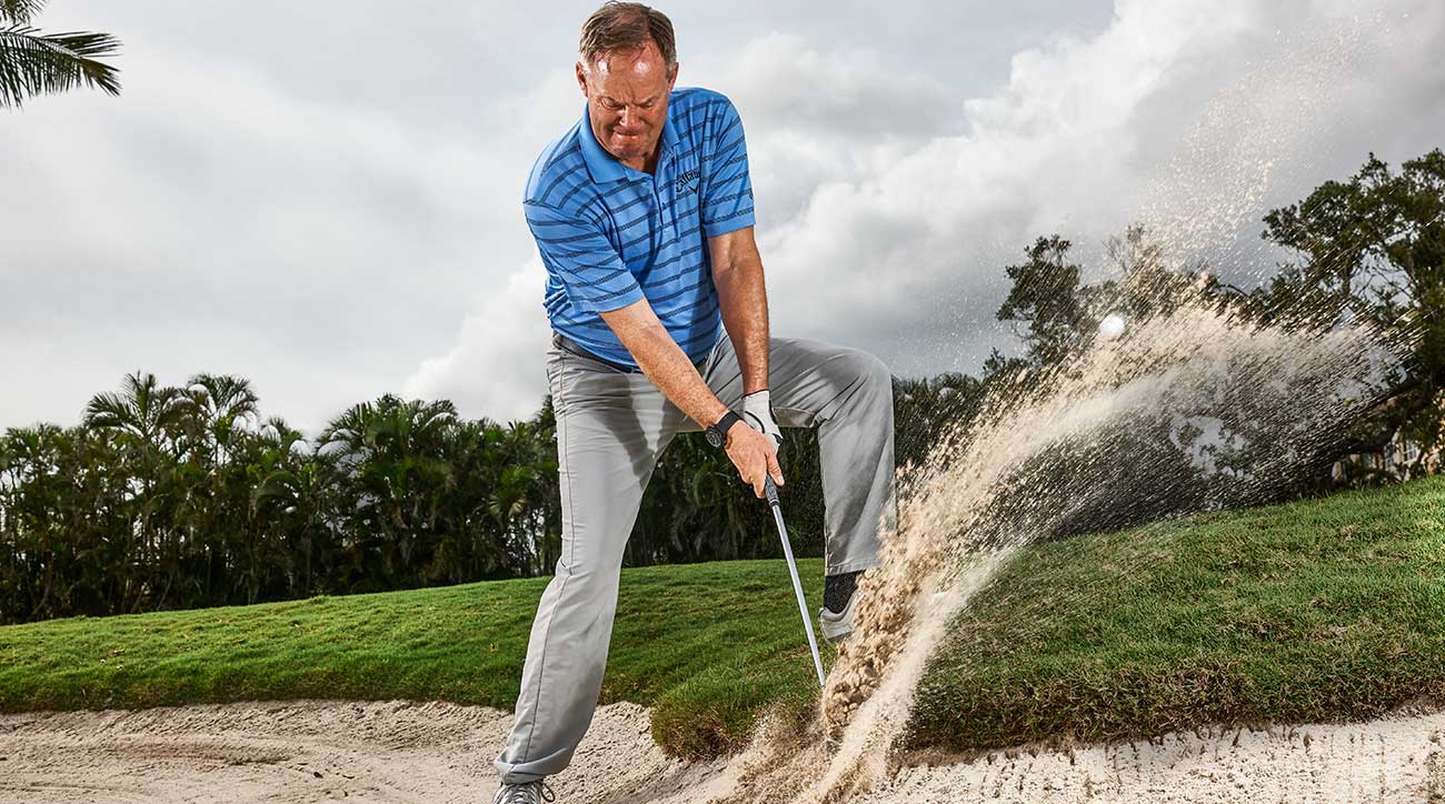 Facing a brutal bunker lie, use your anger to power out