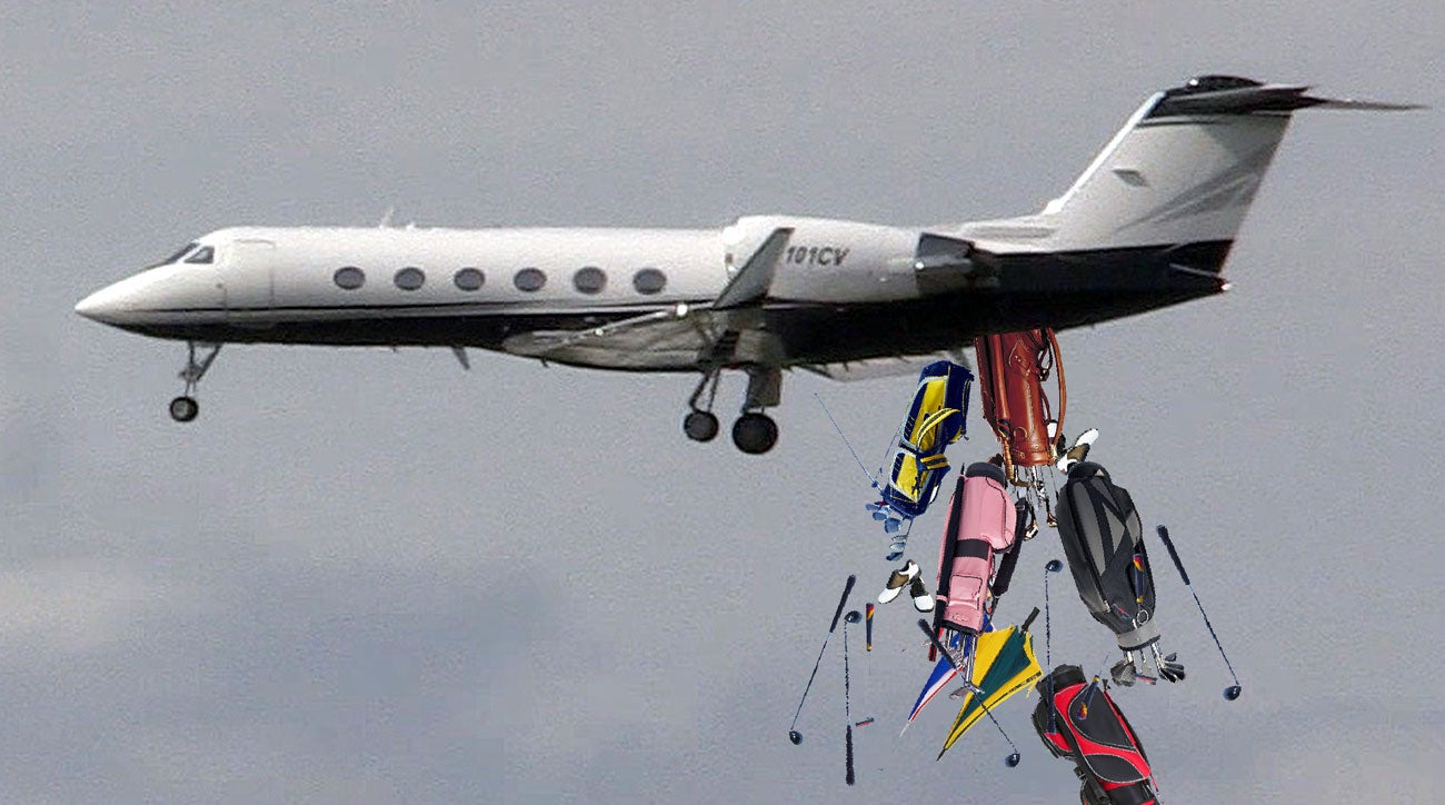Plane Lost Golf Bags