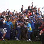 When Molinari sealed the deal on 15, the galleries expressed their appreciation.