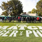 Phil Mickelson defeated Tiger Woods in The Match, but a technical glitch caused confusion for some viewers.