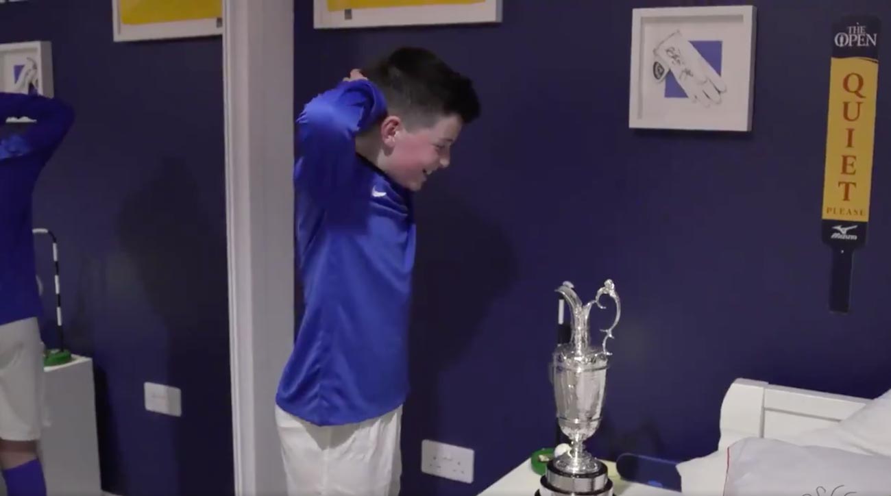 British youth shocked to find Claret Jug in his bedroom