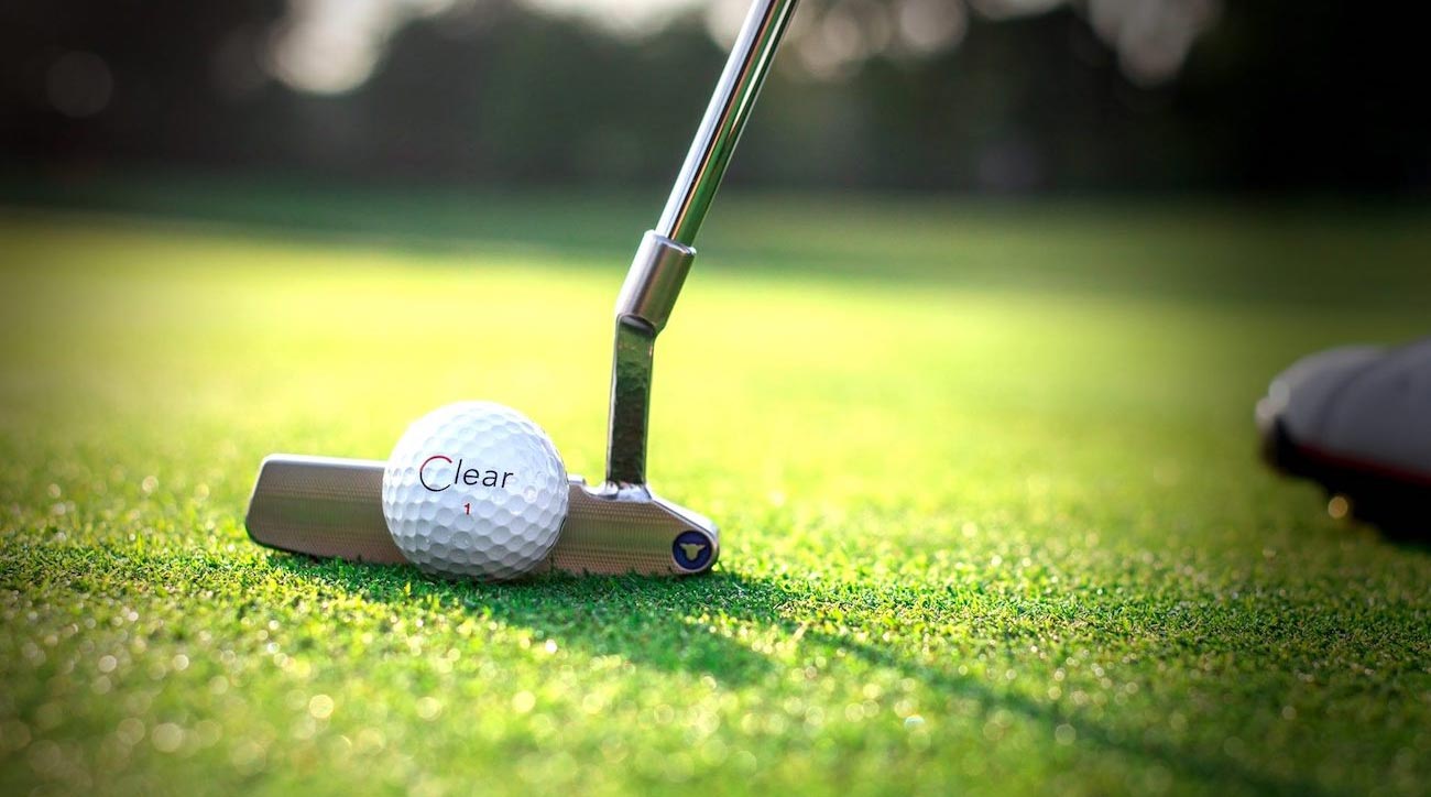 Clear golf balls claim to be the best, but they'll cost you.