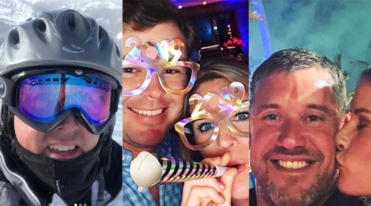 PHOTOS: How the pros rang in the new year