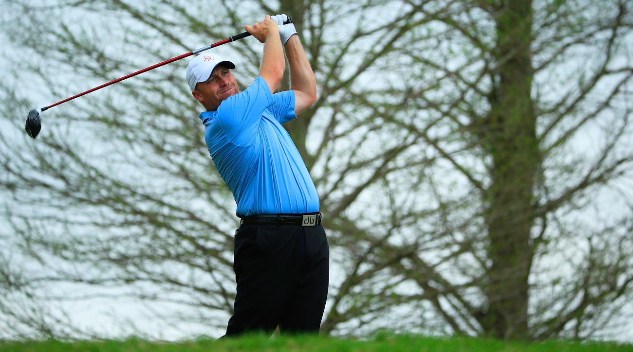 John Rollins during the 2016 Chitimacha Louisiana Open