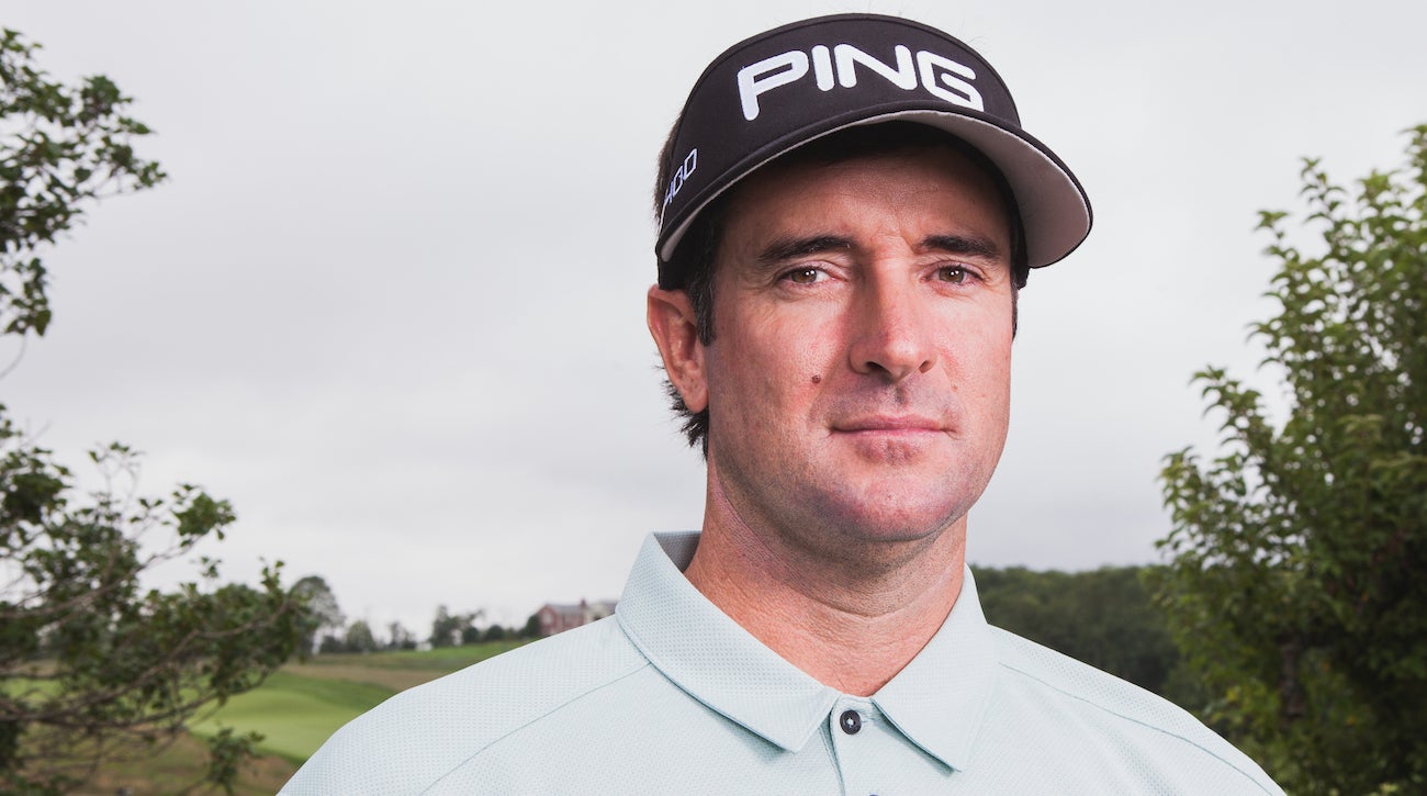 bubba watson looks at the camera