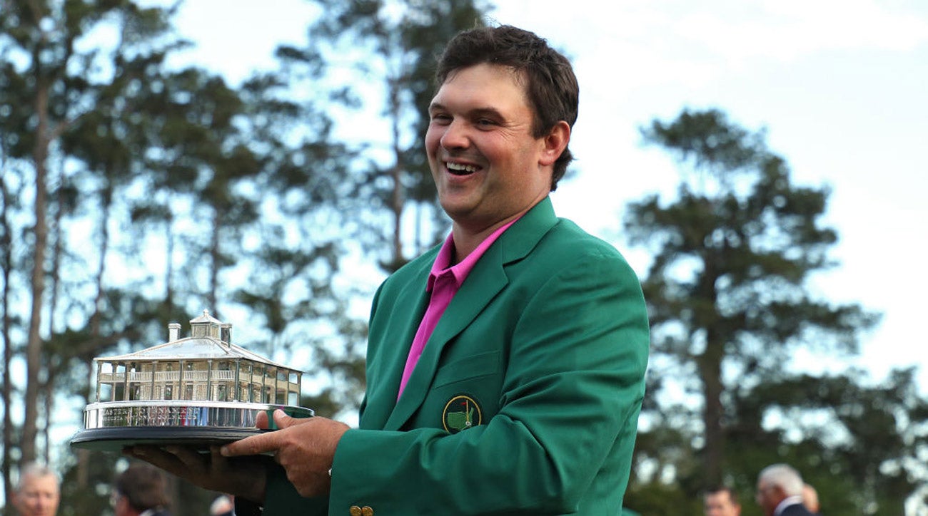 Patrick Reed is getting ready to defend his Masters title next month.