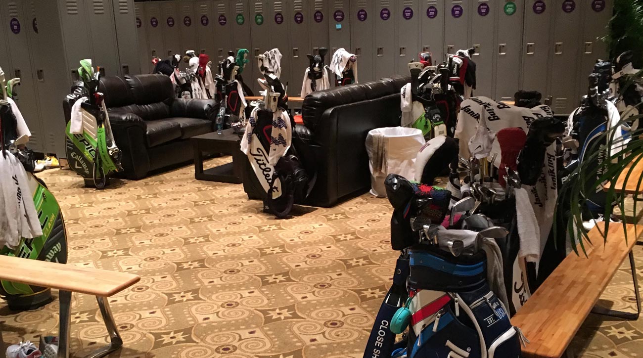 &ldquo;I was surprised just how many bags get stored in the locker room.&rdquo;