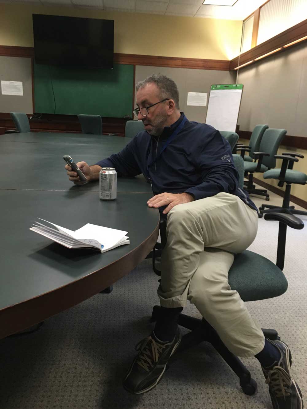 His most memorable feeling from 33 years on the beat came in his final year at the Valspar.