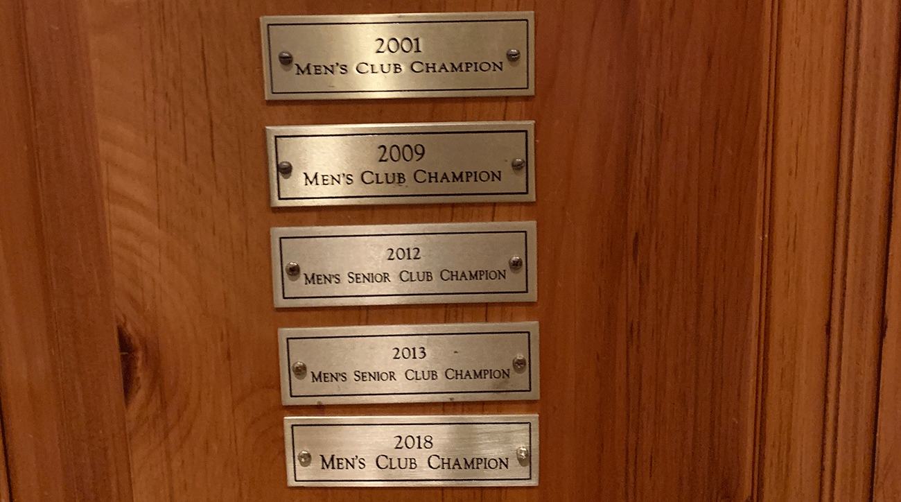 Donald Trump won another club championship at Trump International in 2018.