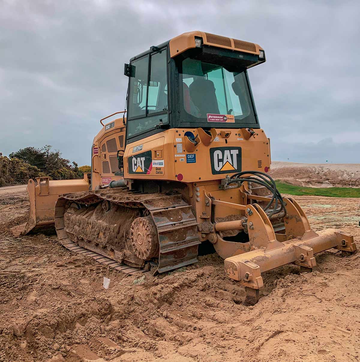 A CAT machine is taking a break for now, but it&rsquo;s been working hard to prepare for a Fall 2019 soft opening. 
