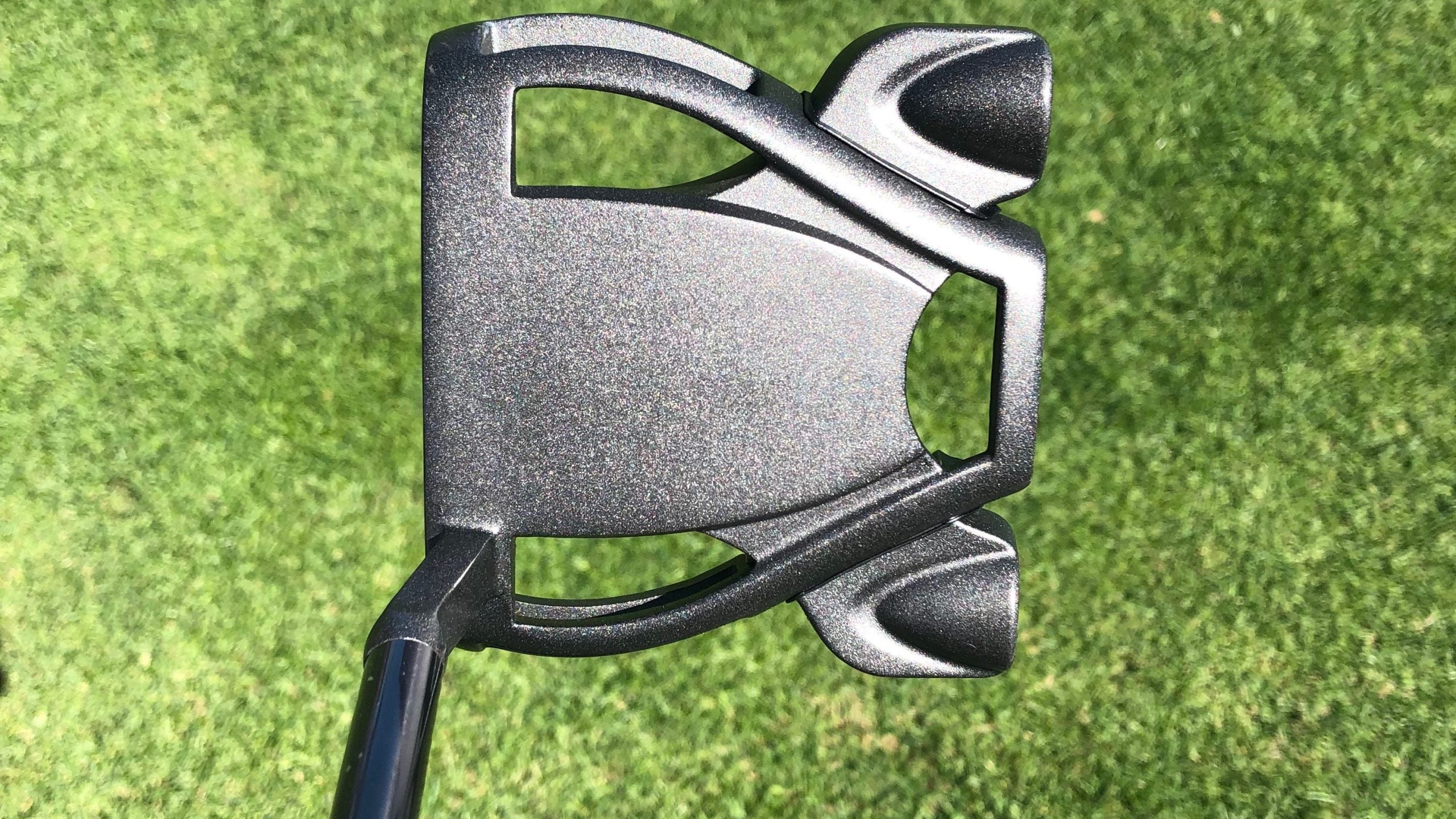 Dustin Johnson's TaylorMade Spider Tour putter.