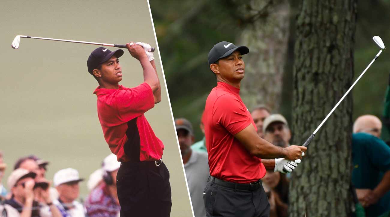 Tiger Woods irons Masters