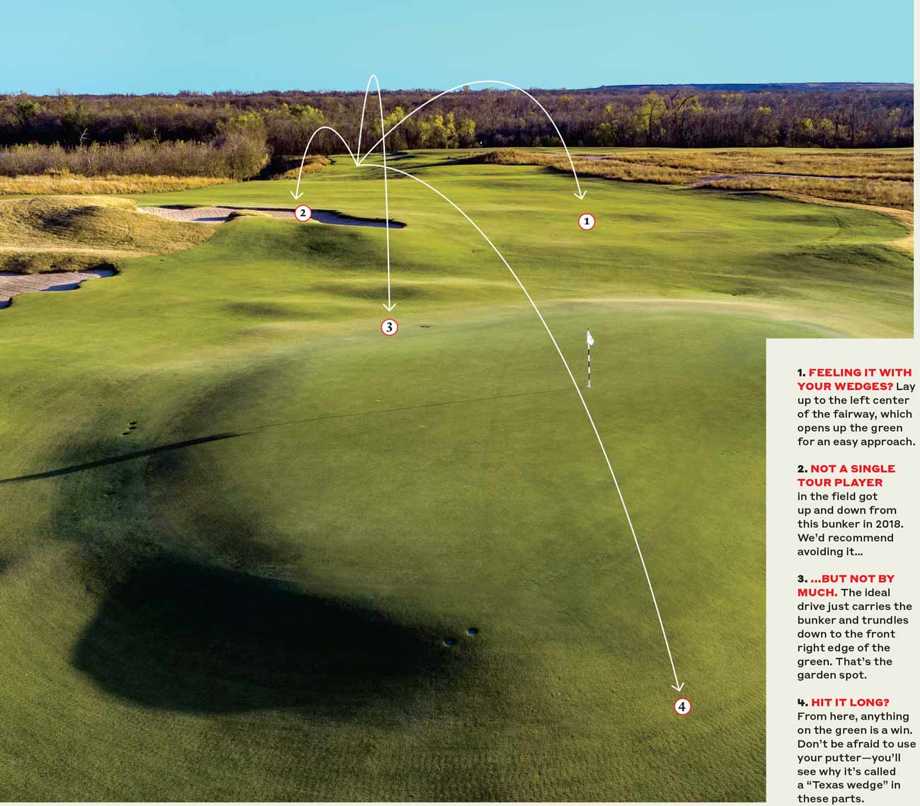 Short par 4 trinity forest