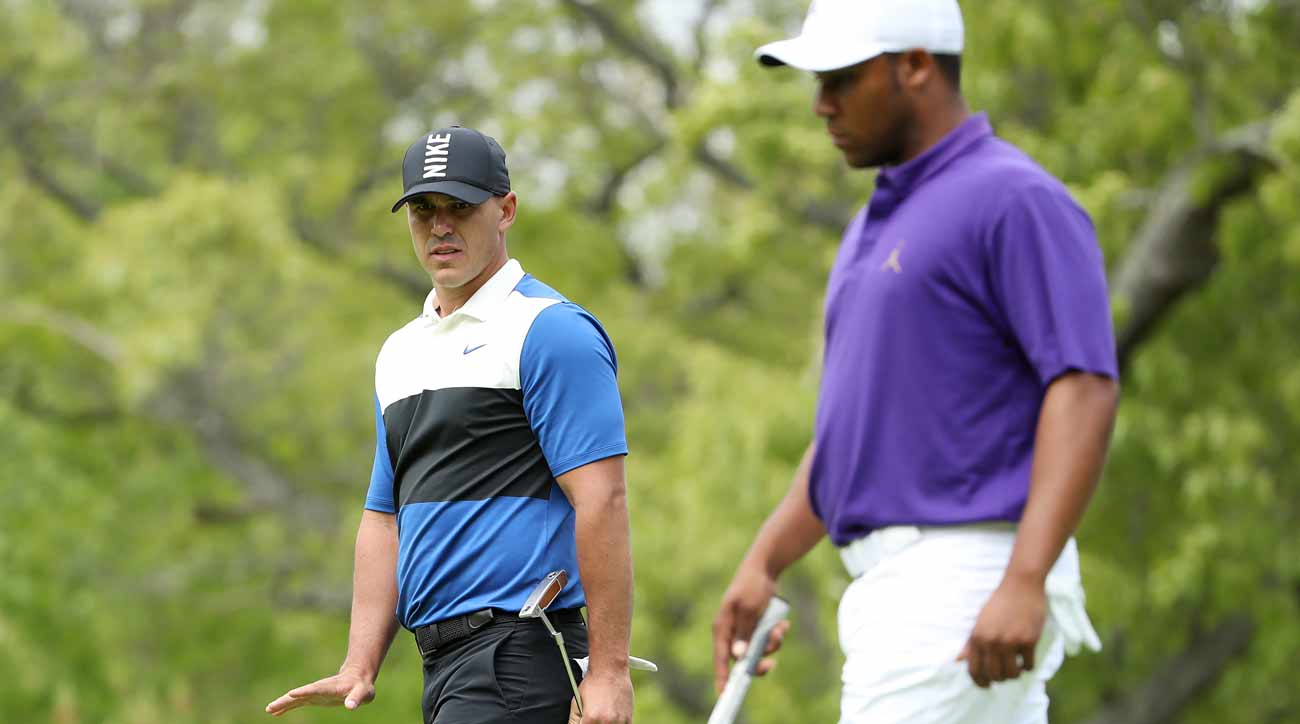 Harold Varner Brooks Koepka Bethpage fans