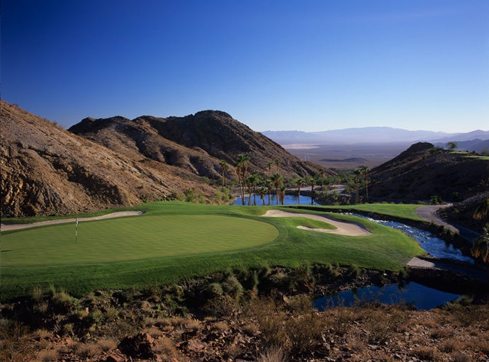 Cascata, $499: At this Rees Jones design just outside Vegas, water is pumped up a mountain in the morning, and it meanders through the course -- and rushes through the clubhouse. Presumably, your fees go toward the water bill.