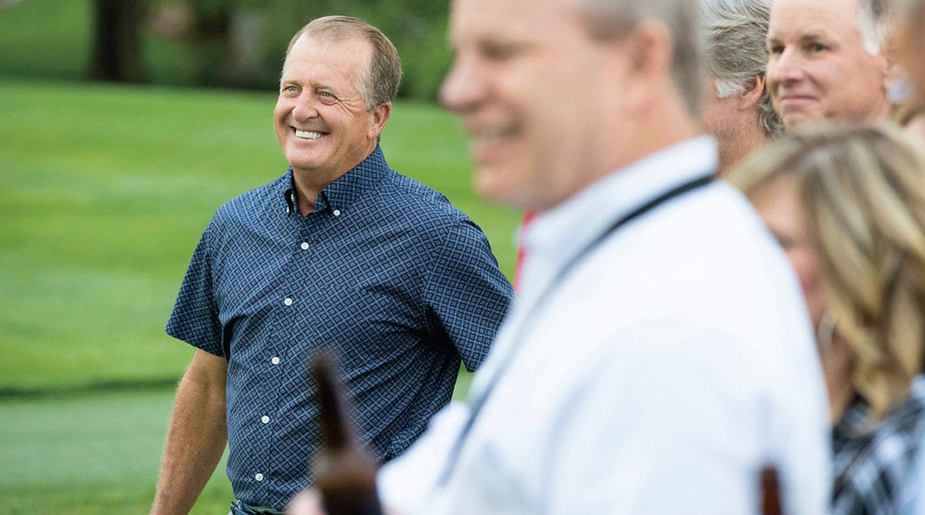 The author had the chance to play some golf at Big Cedar Lodge with Fred Funk.