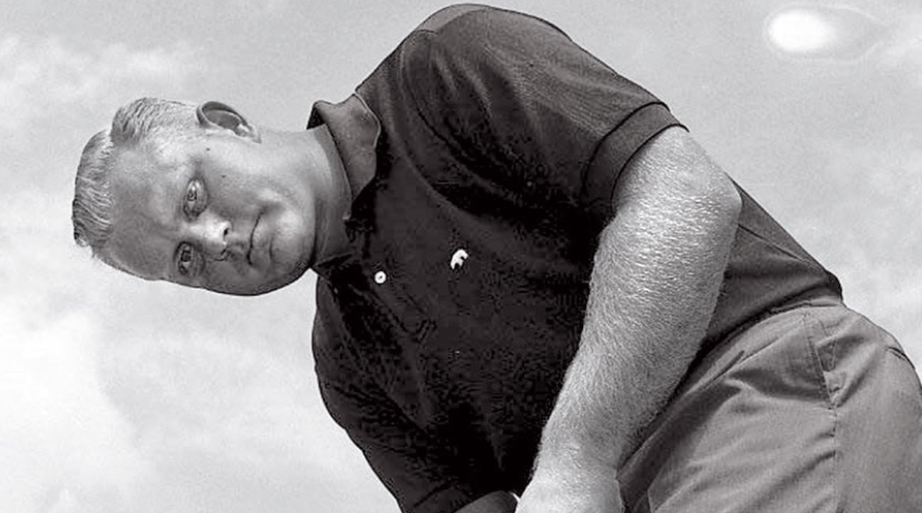 Nicklaus at Pebble Beach in 1960.