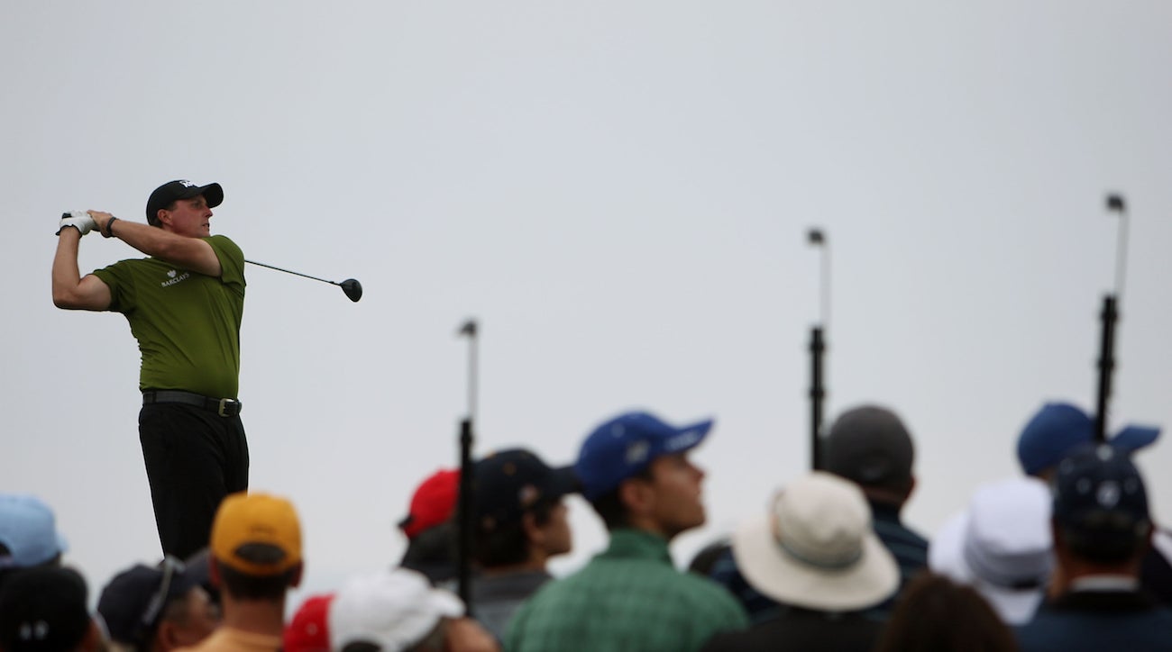 Phil Mickelson's driverless experiment lasted two rounds at the 2008 U.S. Open.