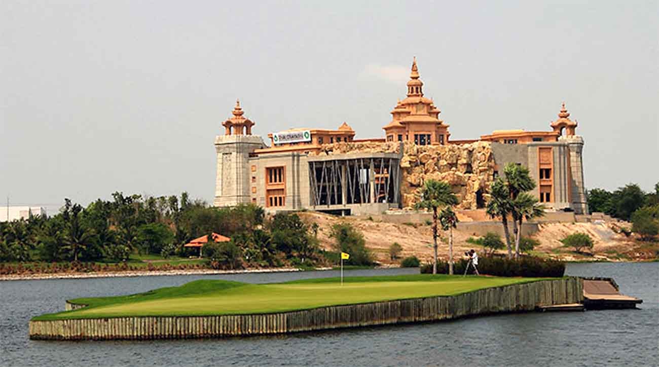 Amata Spring Country Club, Hole 17