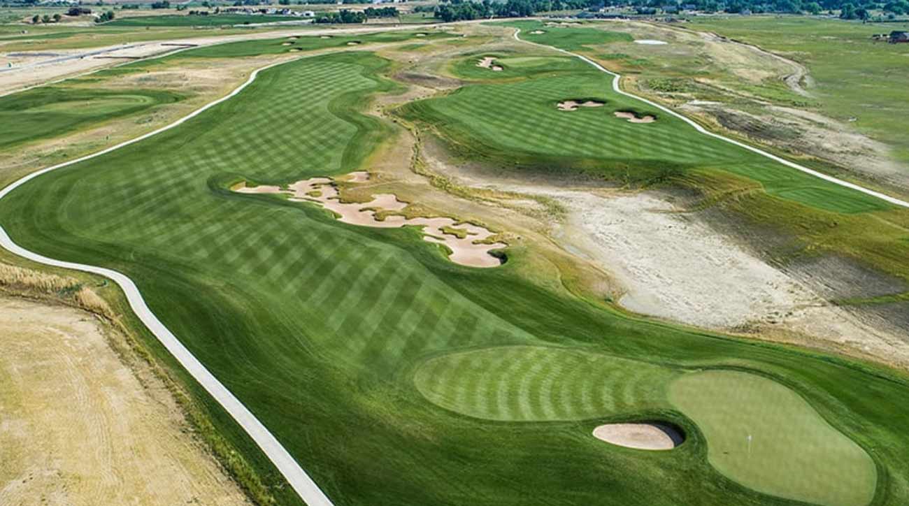 TPC Colorado is clocking in just shy of 8,000 yards, including the 773-yard 13th, pictured above.