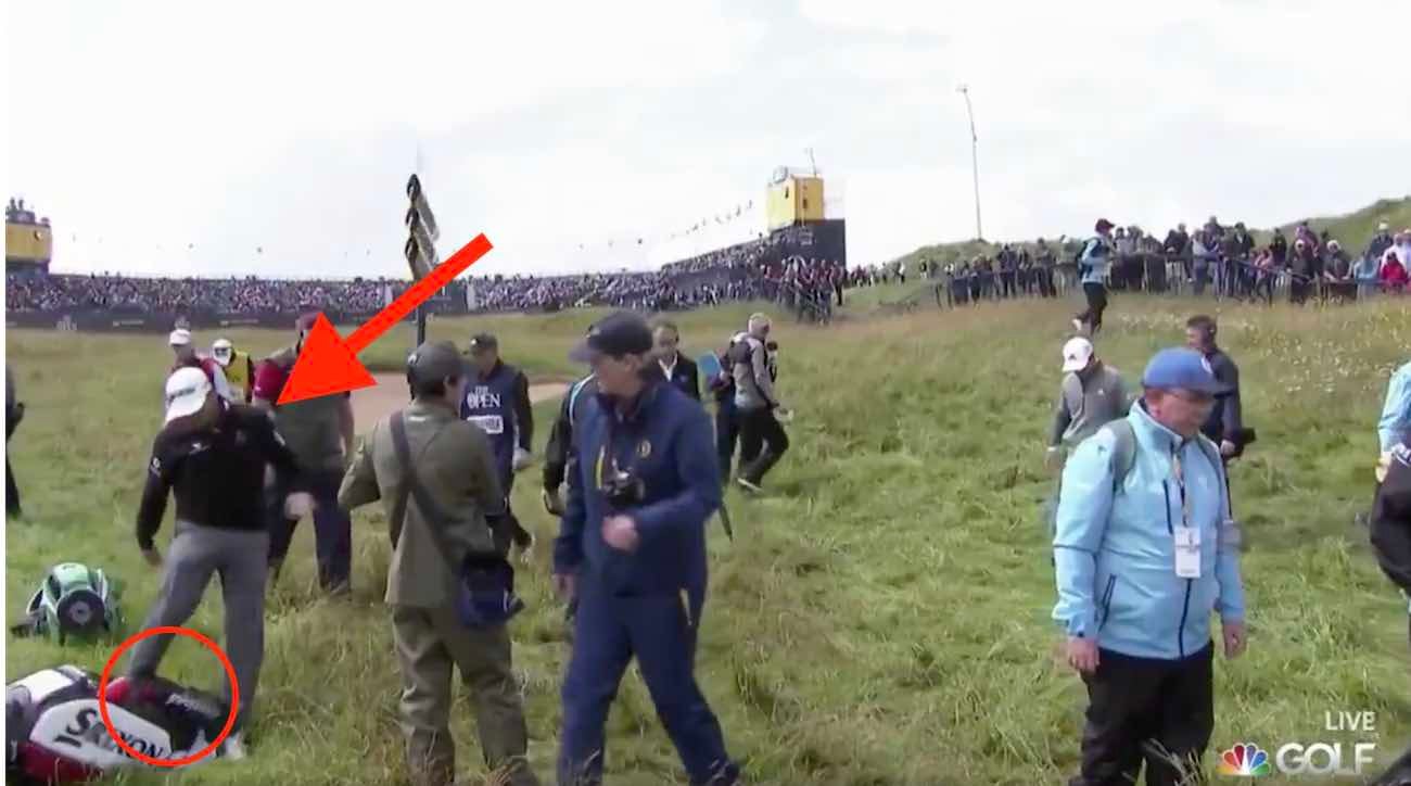 The Open 2019: Graeme McDowell loses temper after brutally unlucky rules break