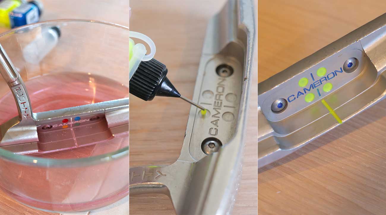 Here's how you can add some golfy flare to your own putter or other clubs.