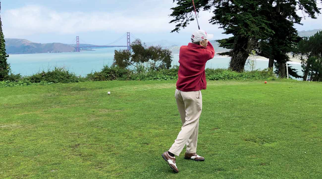 Clarence Bryant typifies an old-school muni swinger.