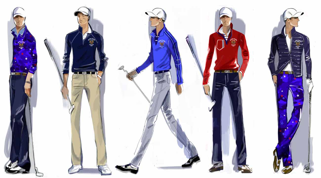 Walker Cup team uniforms
