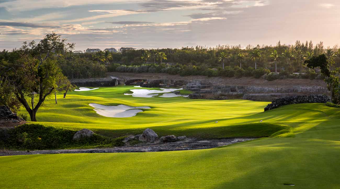 The Royal Blue Golf Course at the Baha Mar.