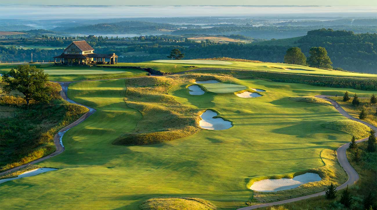 The Ozarks National course at Big Cedar Lodge.