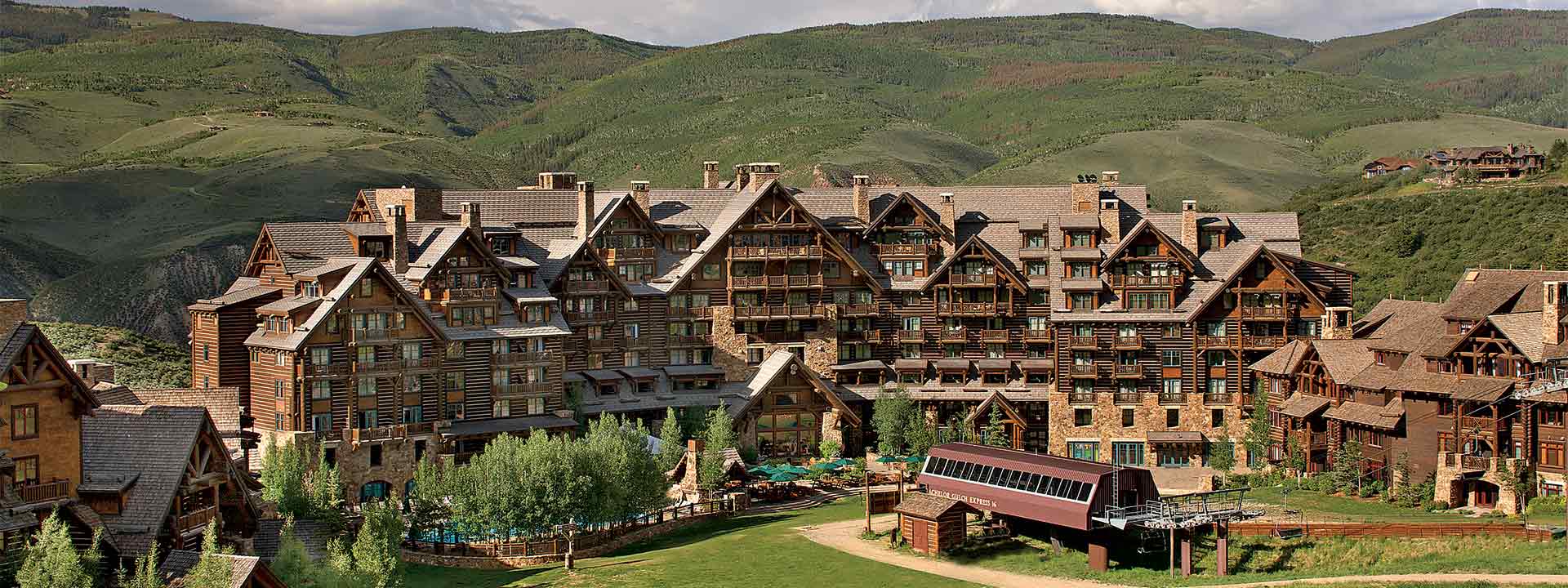 A view of The Ritz-Carlton, Bachelor Gulch.
