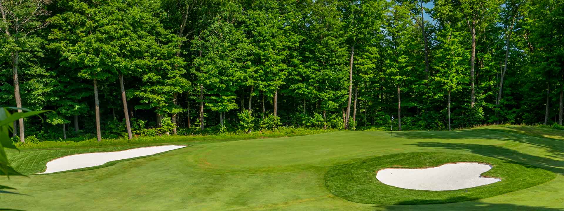 A view of the golf course at Taboo Muskoka Resort & Club.