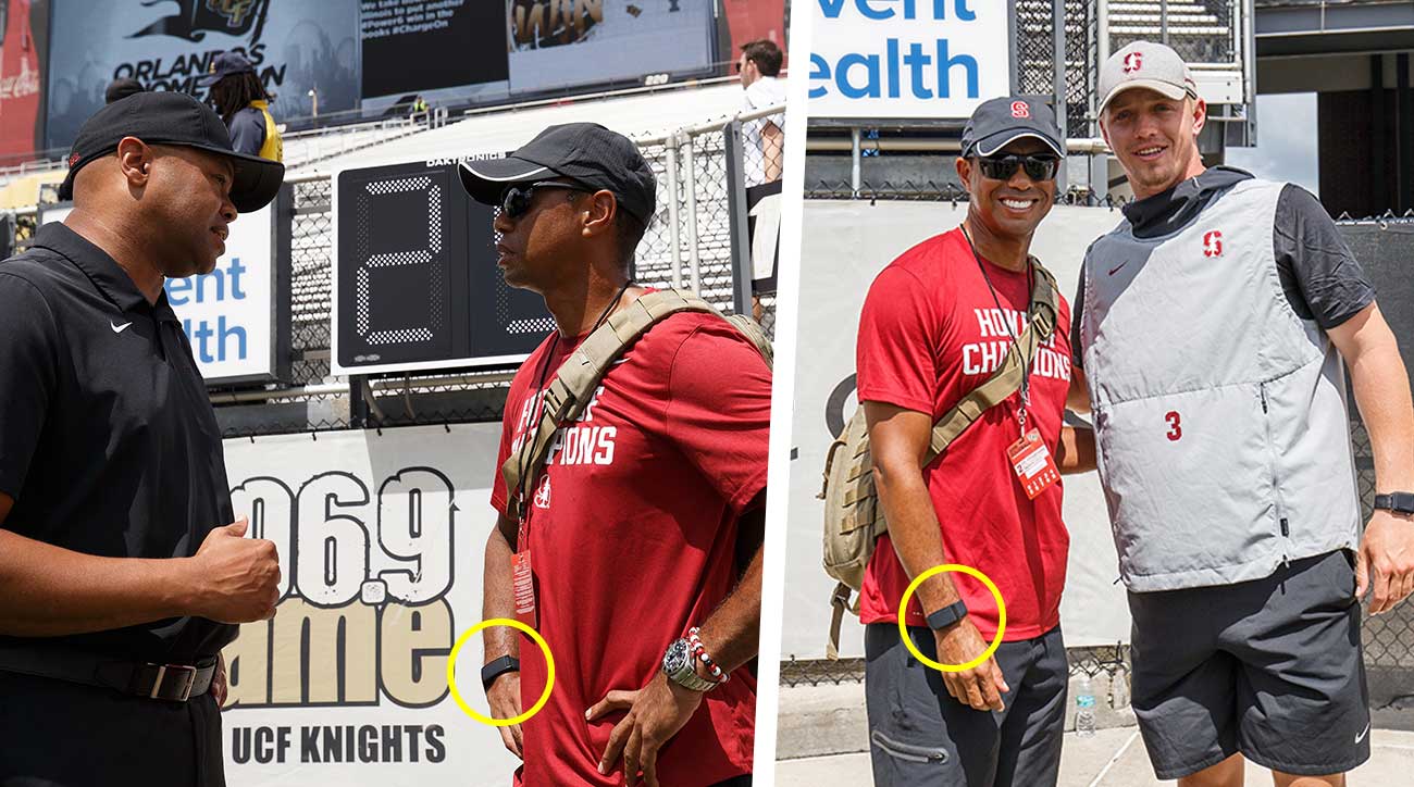 That strap on Tiger Woods&rsquo; wrist? It tracks his every move