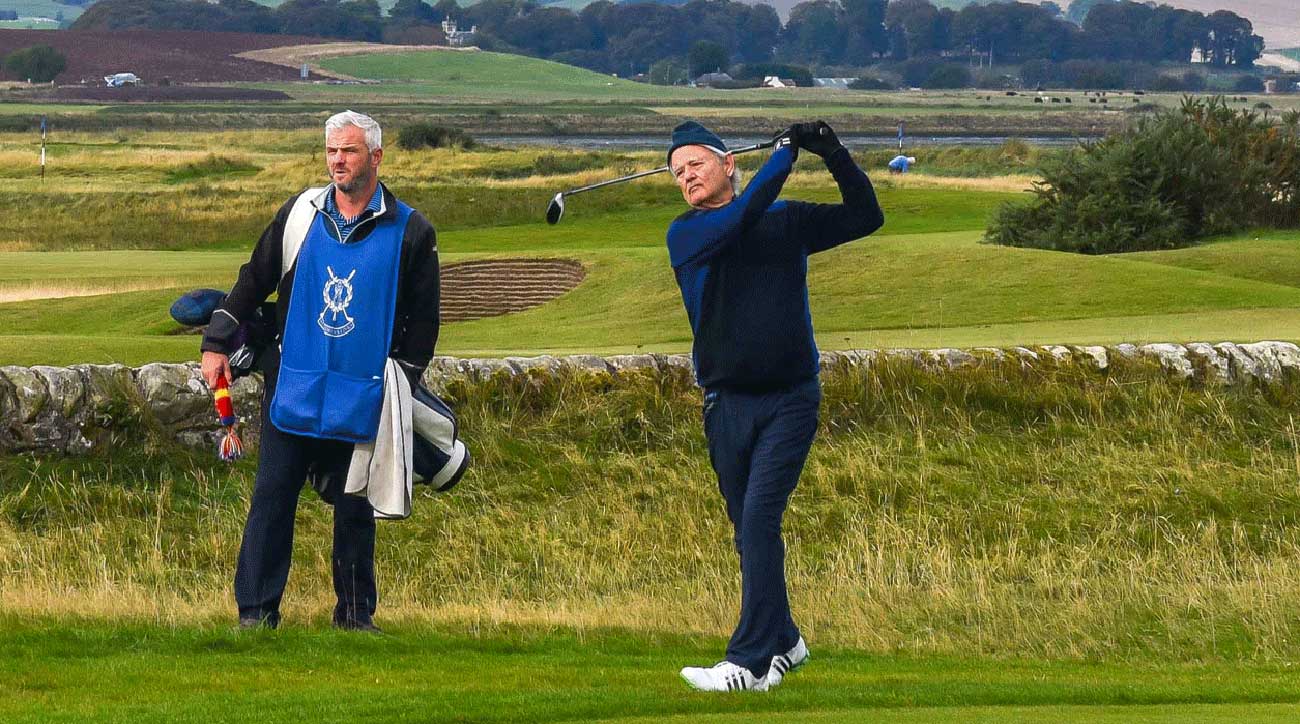 Playing the Old Course with Bill Murray is every bit as epic as it sounds
