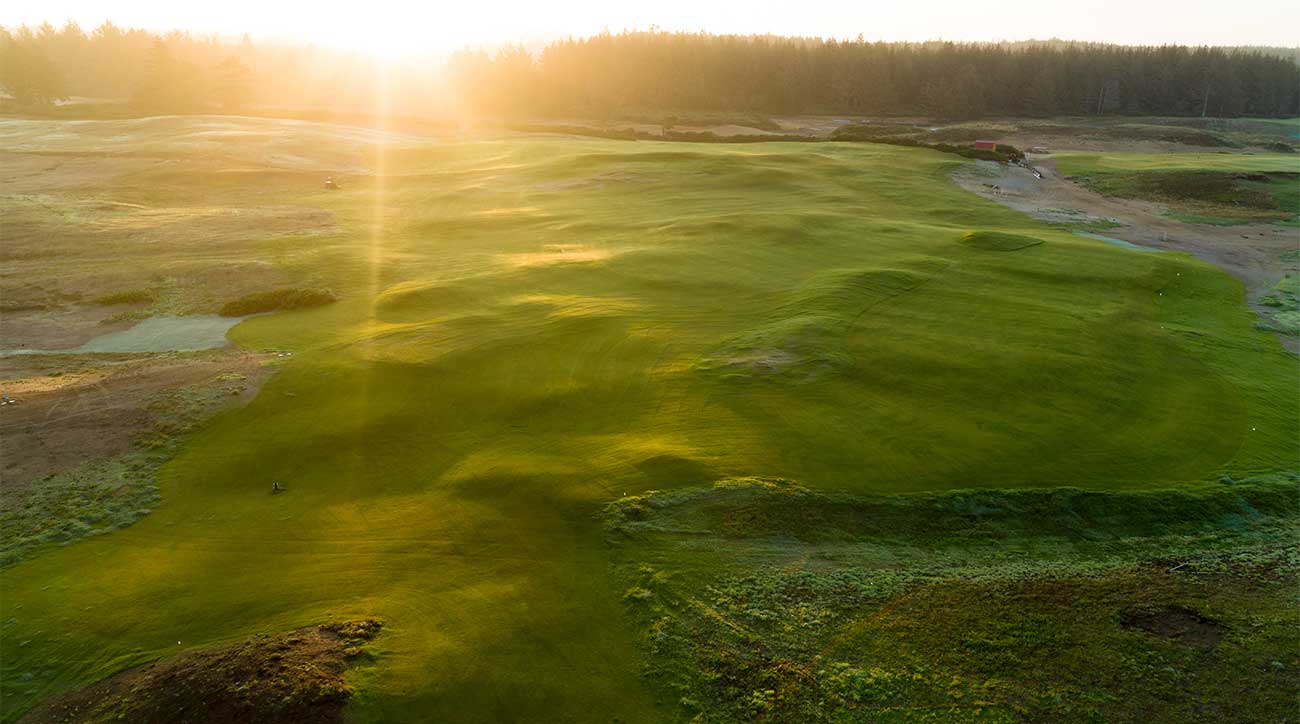A view of Sheep Ranch at Bandon Dunes Golf Resort.