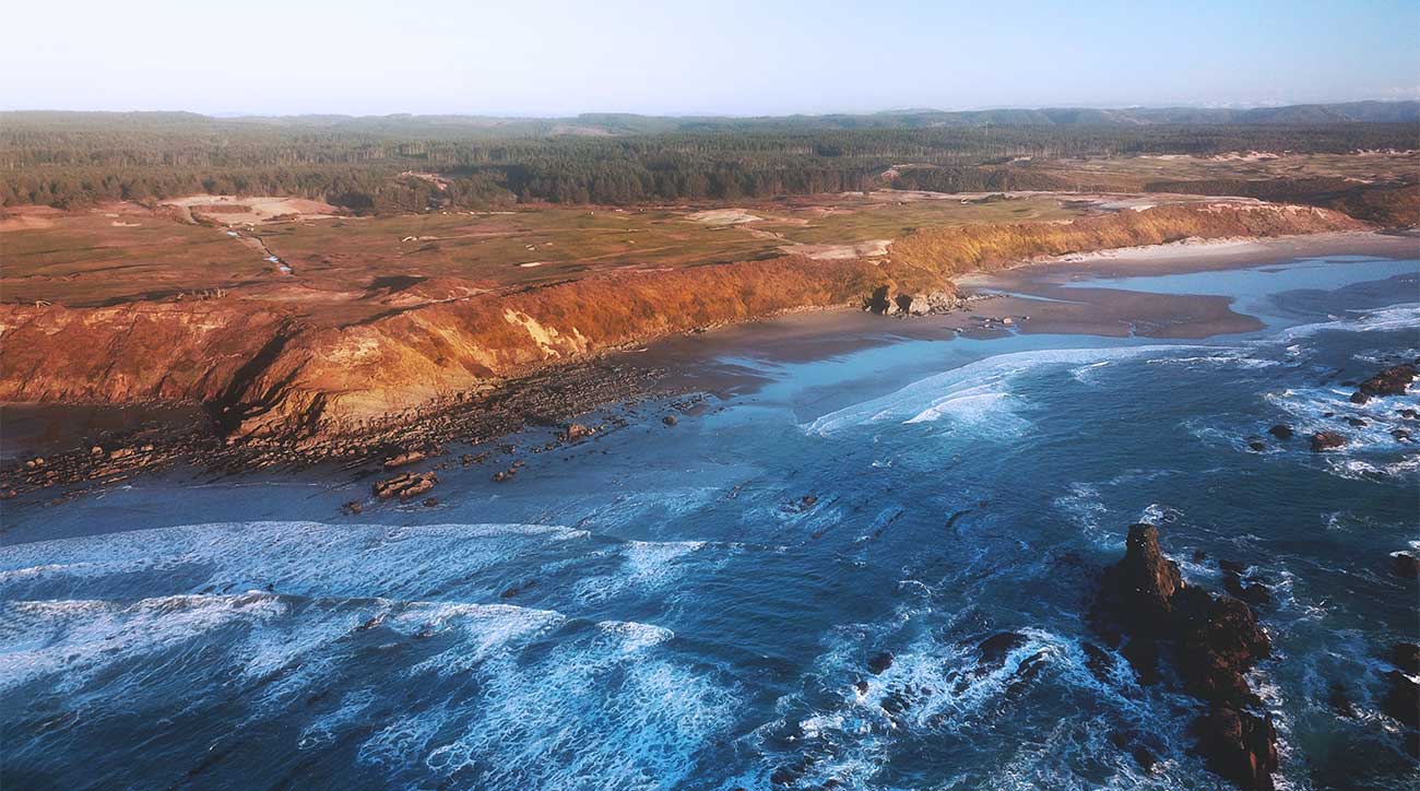 A view of Sheep Ranch at Bandon Dunes Golf Resort.
