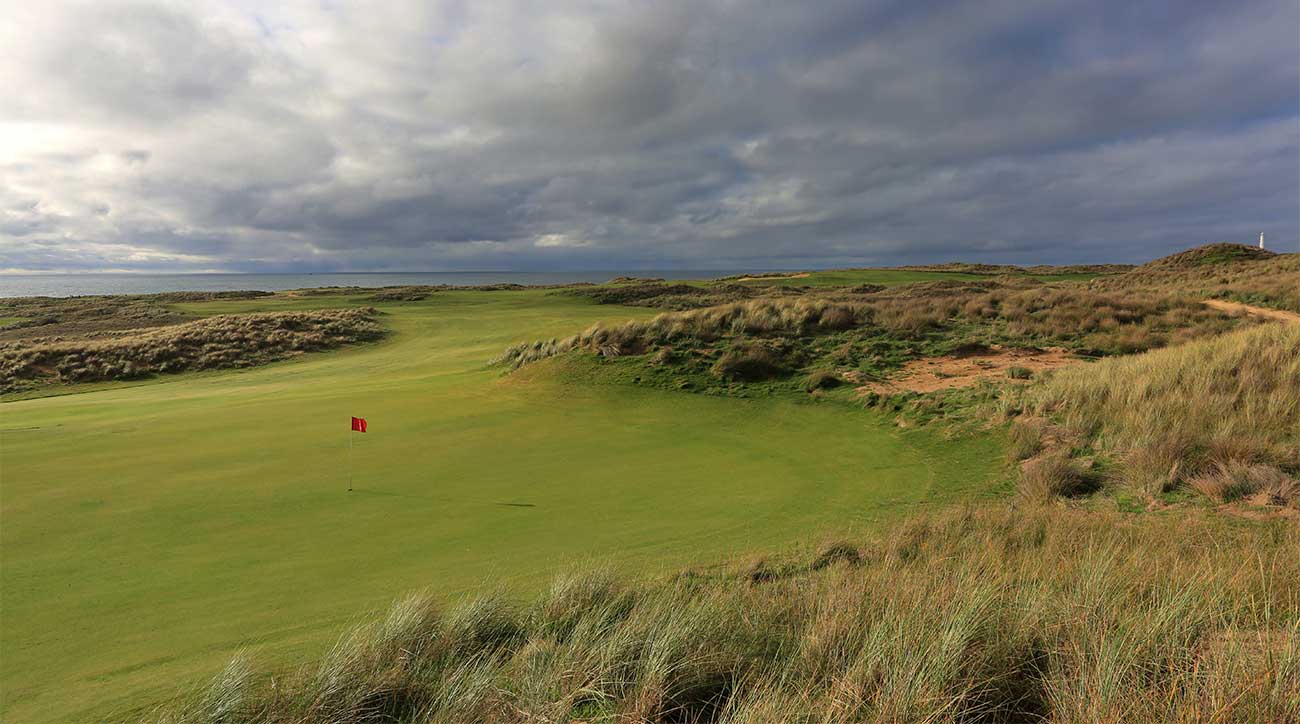 The 6th hole at Cape Wickham on King Island. 