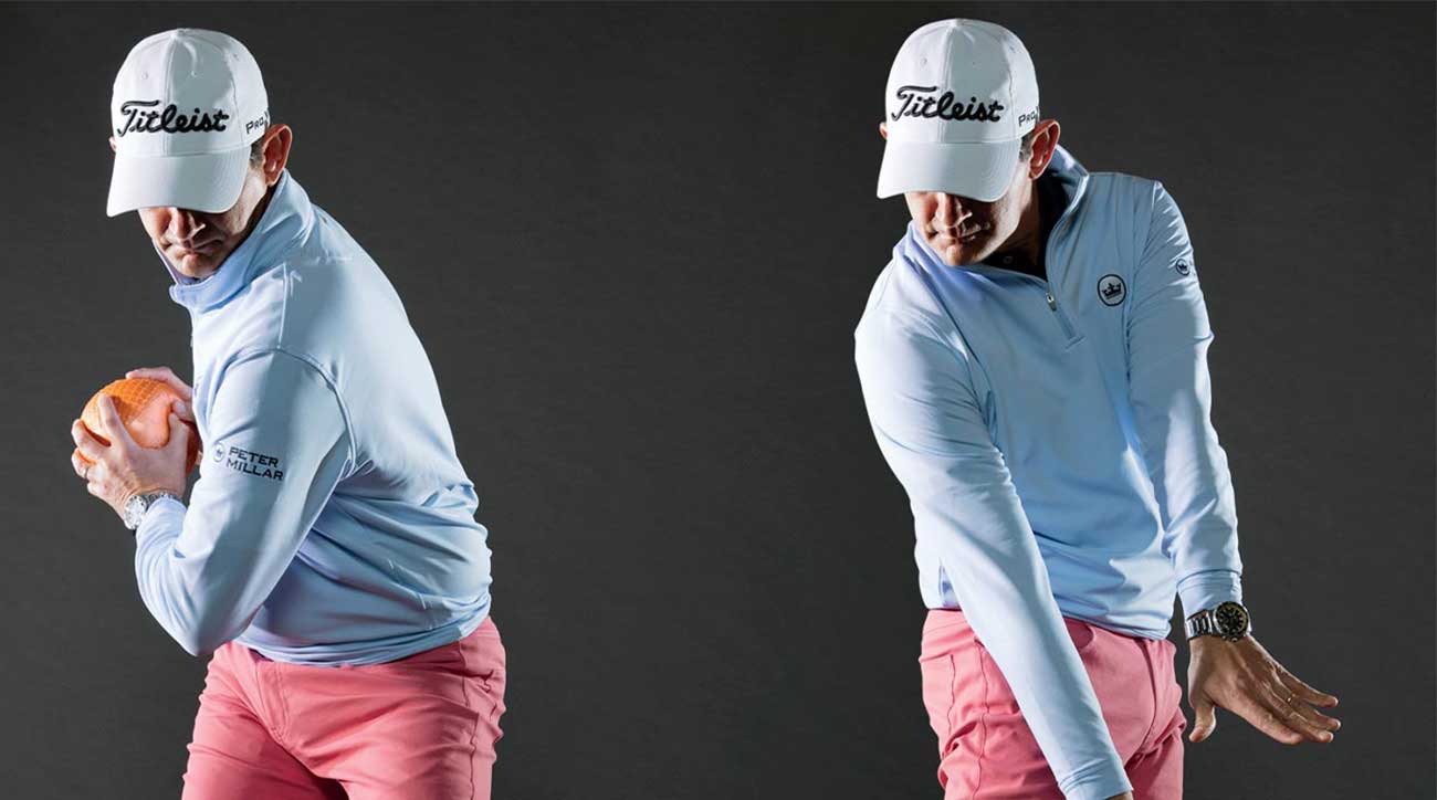 A swing thought for better ballstriking: Get heavy, then light