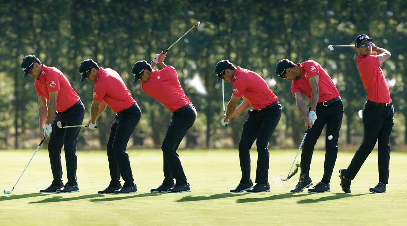 Below, find one takeaway from each position in Rafa Cabrera-Bello's beautiful swing.