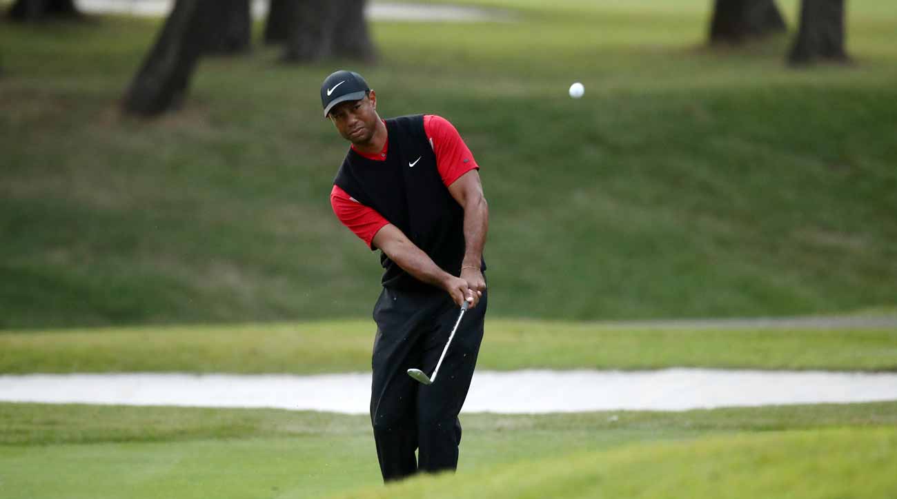 The key to crisp pitches: Match the length of your backswing to the length of your follow-through.