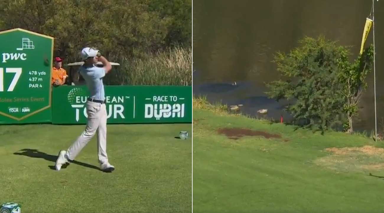 WATCH: Euro pro gets one of the luckiest breaks of the year in South Africa