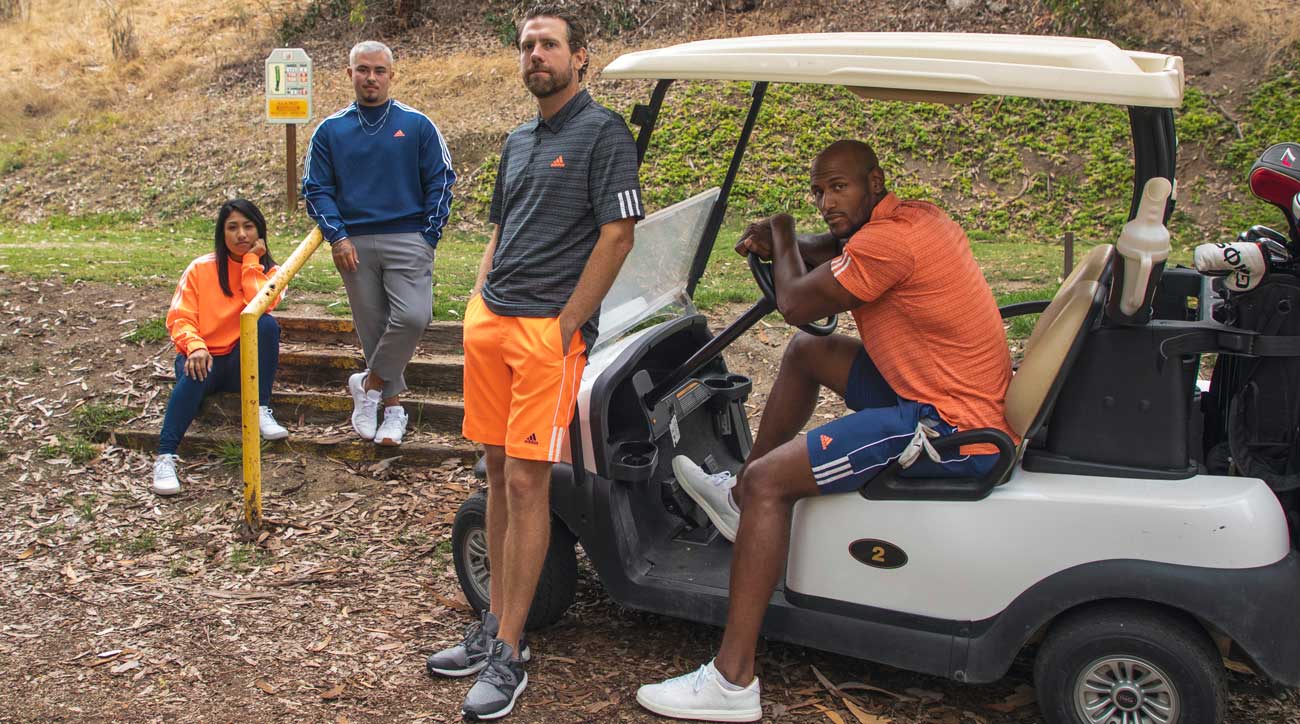 The new Collection &Oslash; from Adidas brings streetwear to the course.