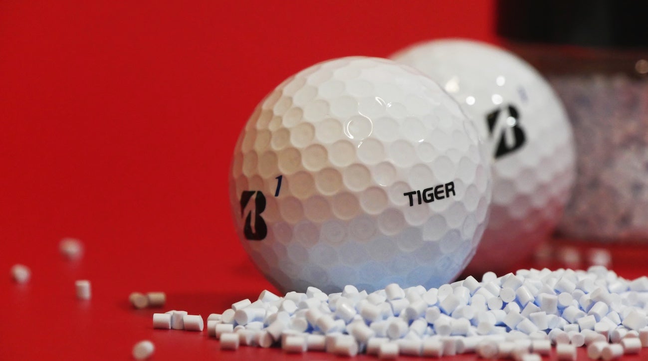 Tiger Woods played an integral role in the design of Bridgestone's new Tour B golf ball.