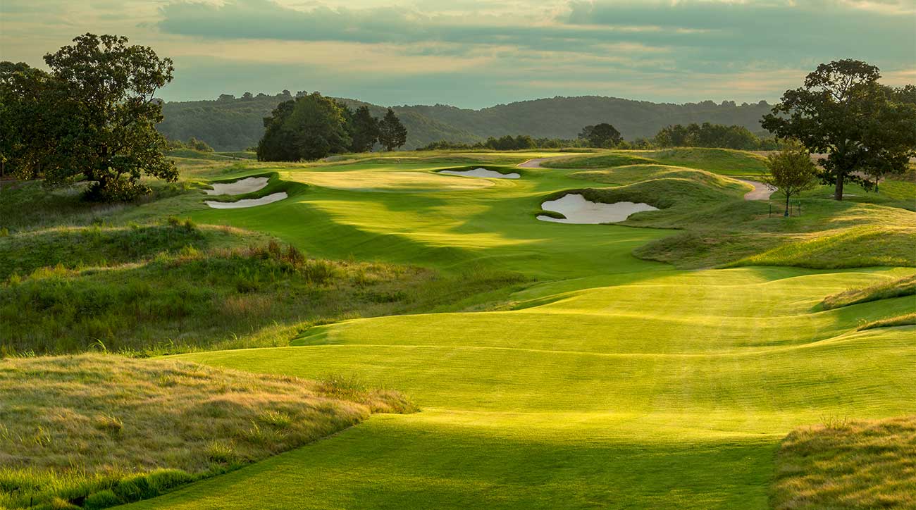 Ozarks National, a Coore/Crenshaw design, at Big Cedar Lodge.