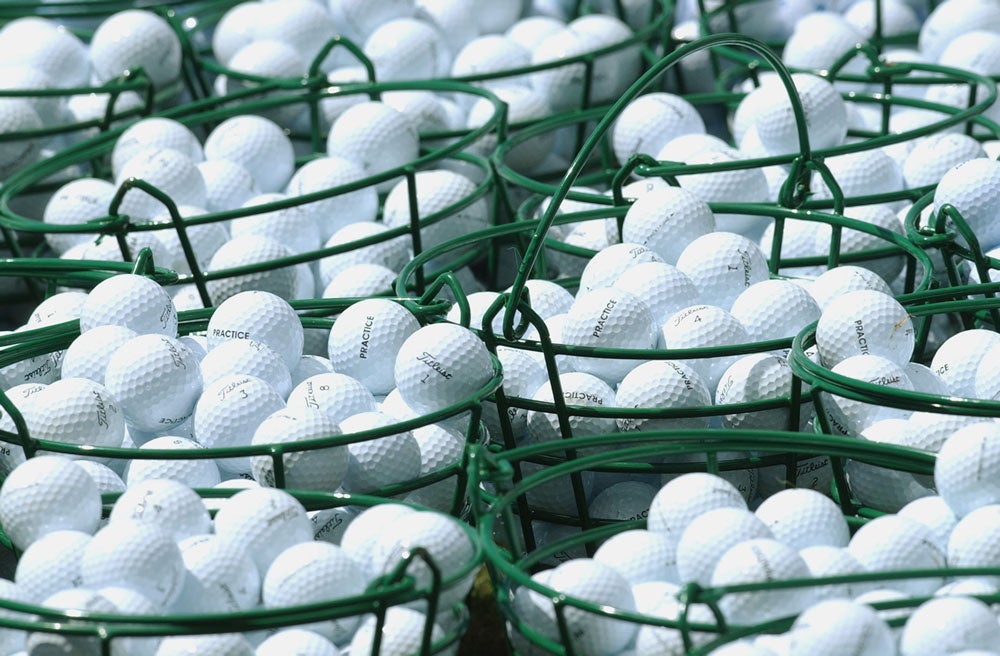 How many range balls is too many?