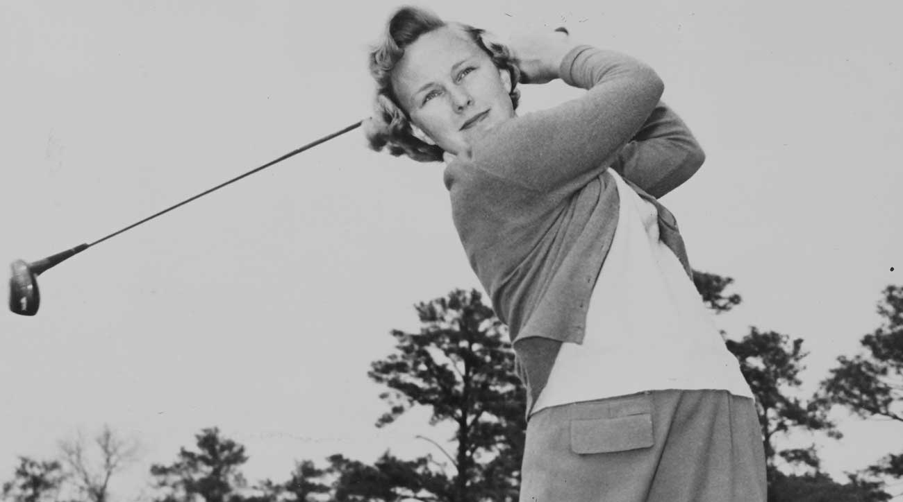 Mickey Wright won 90 times as a professional, in a truncated playing career no less.