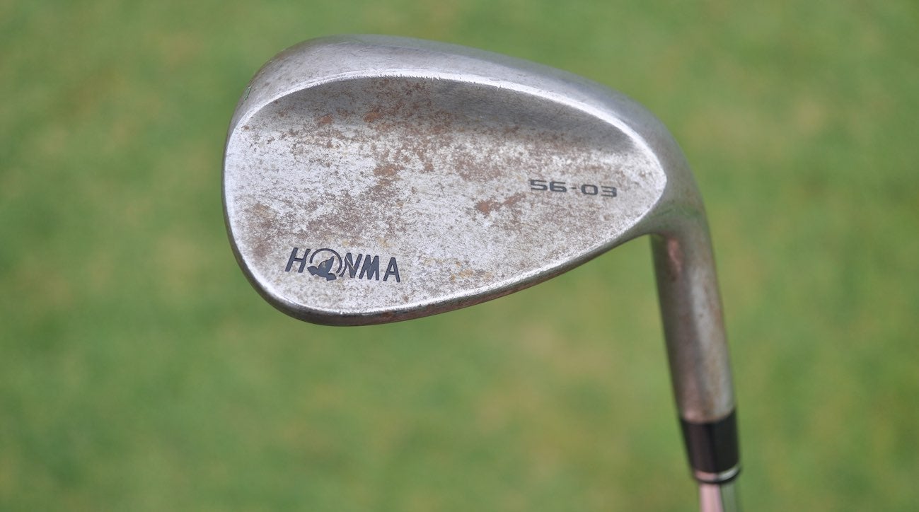 A 56-degree Honma wedge is the latest addition to Rose's bag.