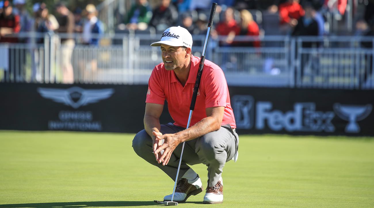 Adam Scott's putter of choice is a Xperimental prototype &mdash; but it's not the only one he practices with each week.